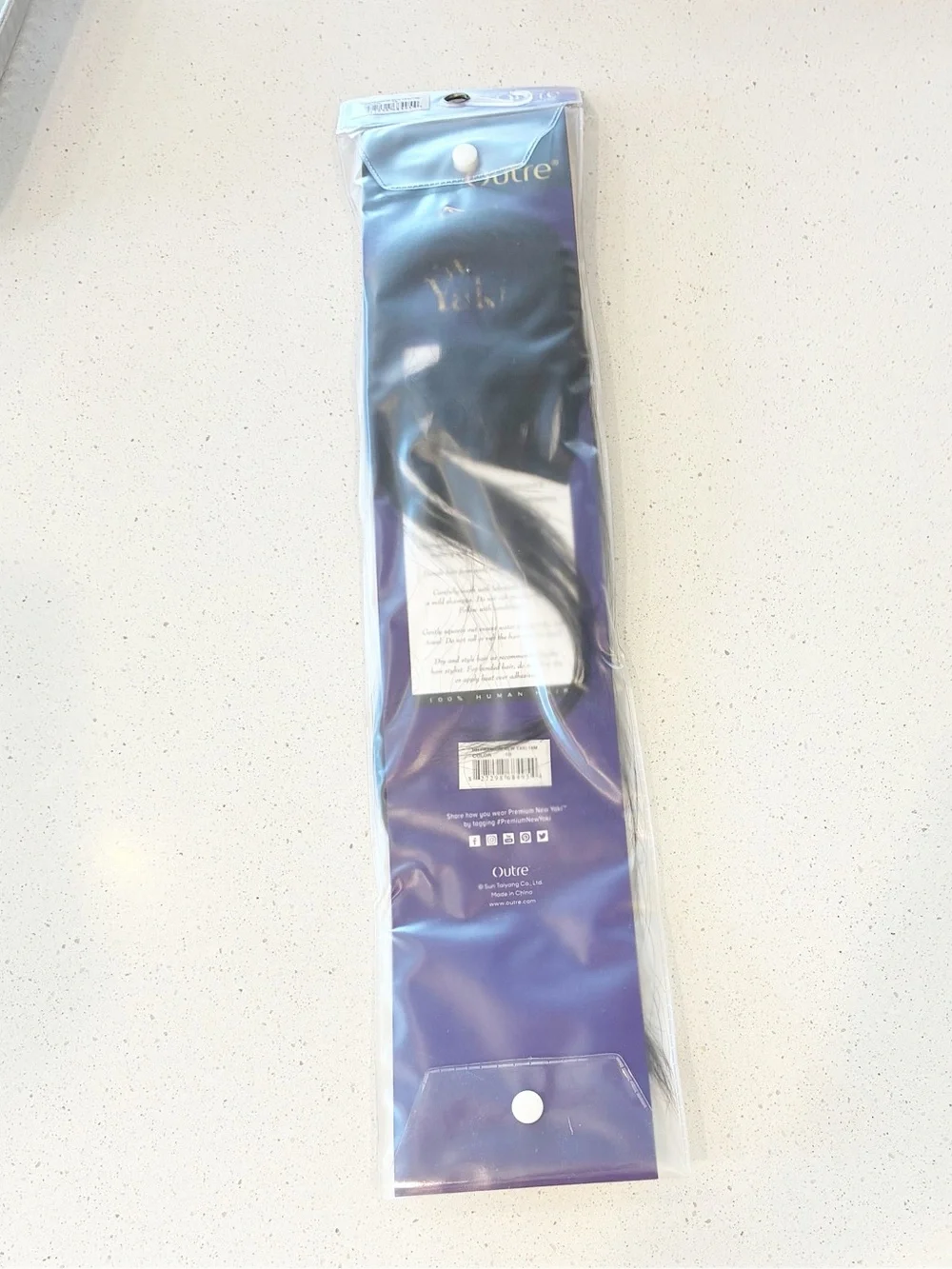 NWT Outre Premium New Yaki 100% Human Hair Weave 14
